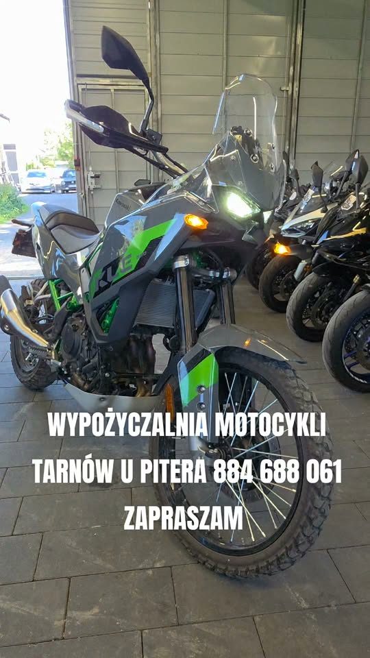 Kawasaki KLE 500 w Wypożyczalni Motocykli Tarnów