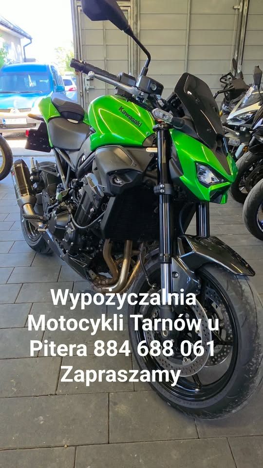 Kawasaki Z900 Performance w Wypożyczalni Motocykli Tarnów